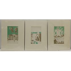 After Dame Elisabeth Frink (British 1930-1993): 'Odyssey', set six colour lithographs unsigned 23cm x 14cm (6) (unframed)