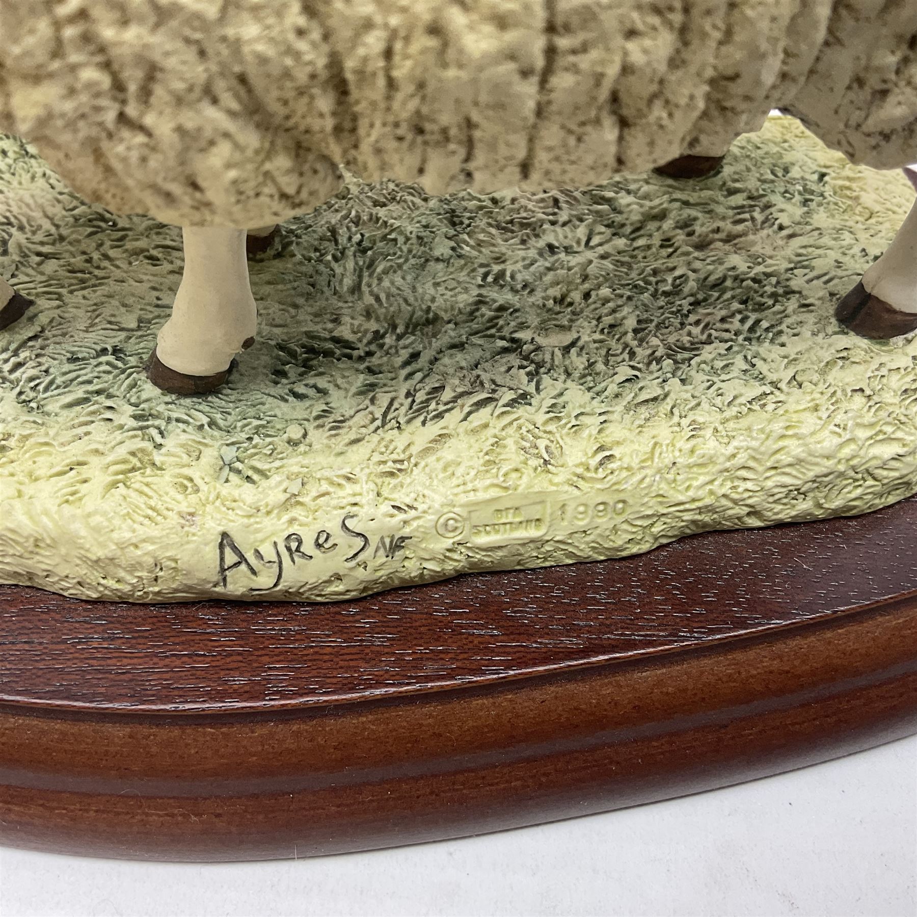 Boarder Fine Arts Textile Ewe & Lamb, H10cm