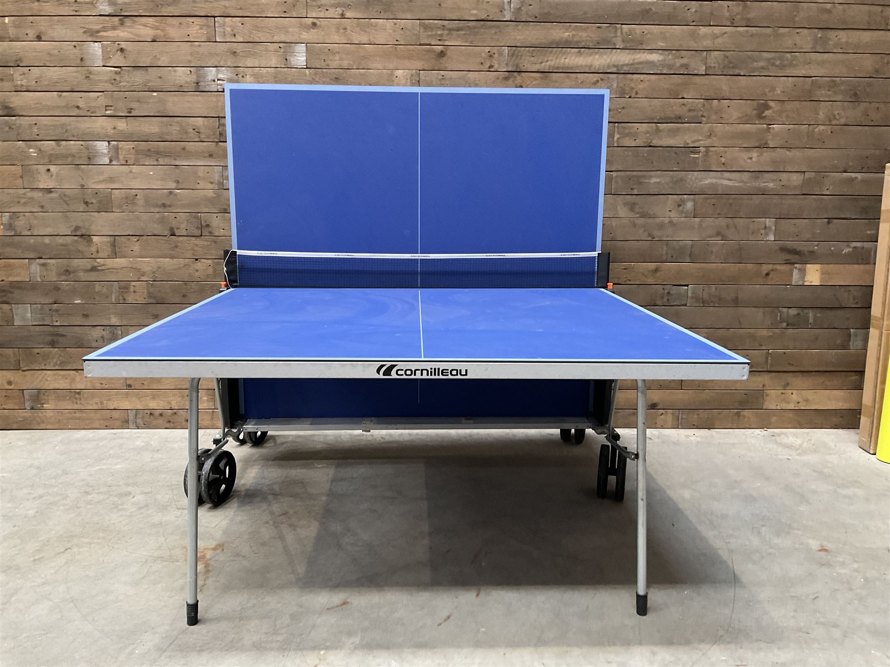 Cornilleau 100S crossover table tennis table, folding with cover