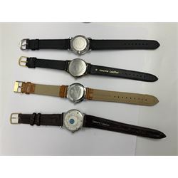 Paul Buhre RotoDato 21 jewels automatic wristwatch and nine manual wind wristwatches including Movado, Sterling, Visconte, Roamer, Avia and Ultra