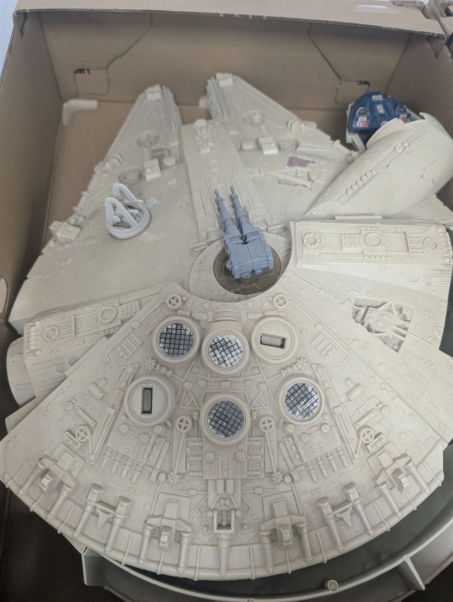 Kenner Millennium Falcon and Darth Vader's Star Destroyer