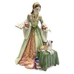 Royal Doulton limited edition Lady Jane Grey figure, HN3680, 2621/5000, H21cm