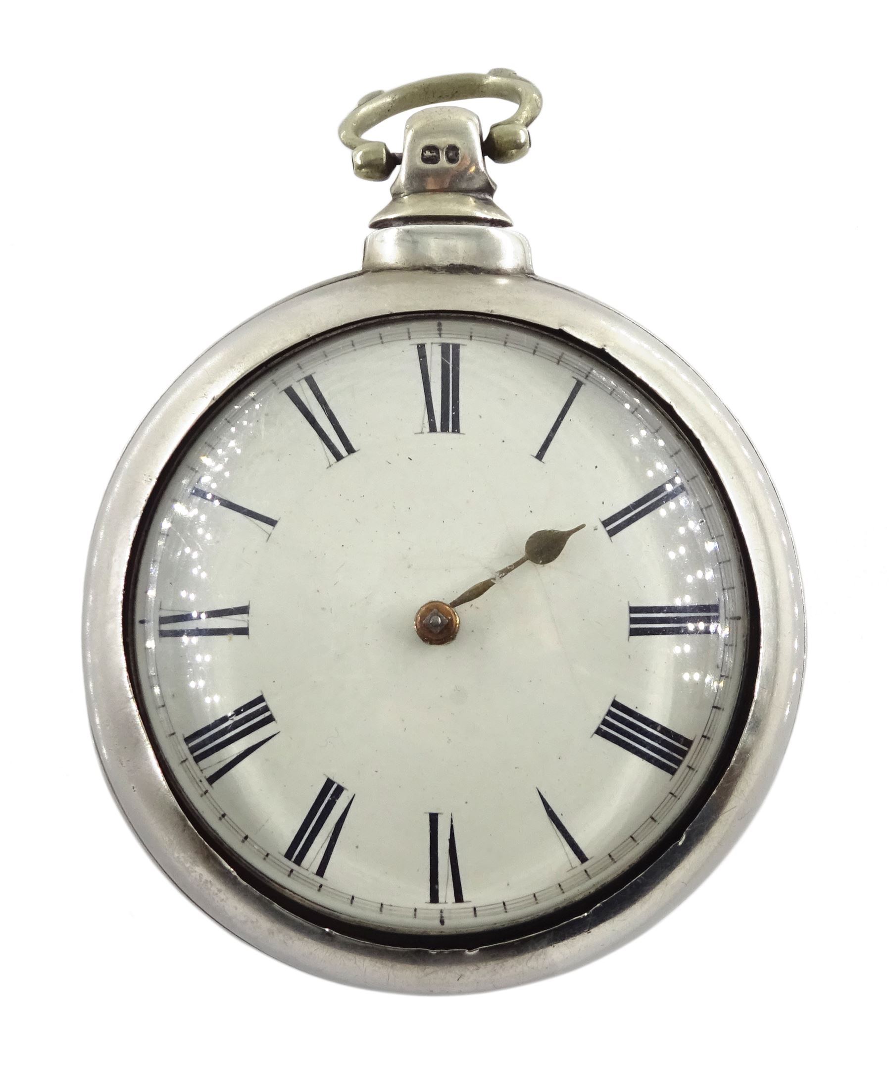 John Berry Fusee Pocket Watch For Sale 19th Century Pair Cased