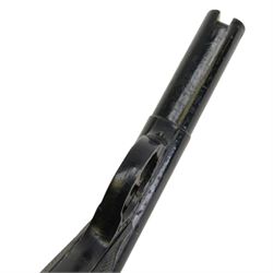 Webley Premier .22 air pistol, batch 947, Series E with 5 pin trigger block, the air chamber marked Webley & Scott Ltd, Webley Premier, Made in England, with checkered grip, H14cm, L19cm