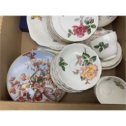 Royal Copenhagen Langelinie Mermaid bowl, Spode Italian pattern bowl and a collection of other ceramics and collectables