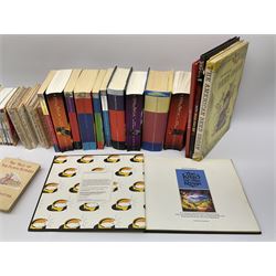 Two J.K. Rowling first editions - Harry Potter and the Deathly Hallows with dustjacket and Harry Potter and the Order of the Phoenix; eight other Harry Potter paperback books and two Poster Annuals; twelve Beatrix Potter Peter Rabbit books, most with dustjackets c1950s; and quantity of other books