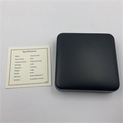 Queen Elizabeth II Tristan da Cunha 2022 'Platinum Jubilee' gold proof half sovereign coin, cased with certificate