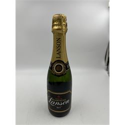 Mixed champagne; Chateau D'ay Ayala & Co 1919, Oudinot a Epernay, Antoine de Clevecy and Lanson Black Label, various contents and proof (4)