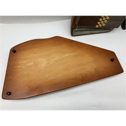 Oscar Schmidt Autoharp L60cm; cased; another uncased; and a Zimmerman Autoharp (3)