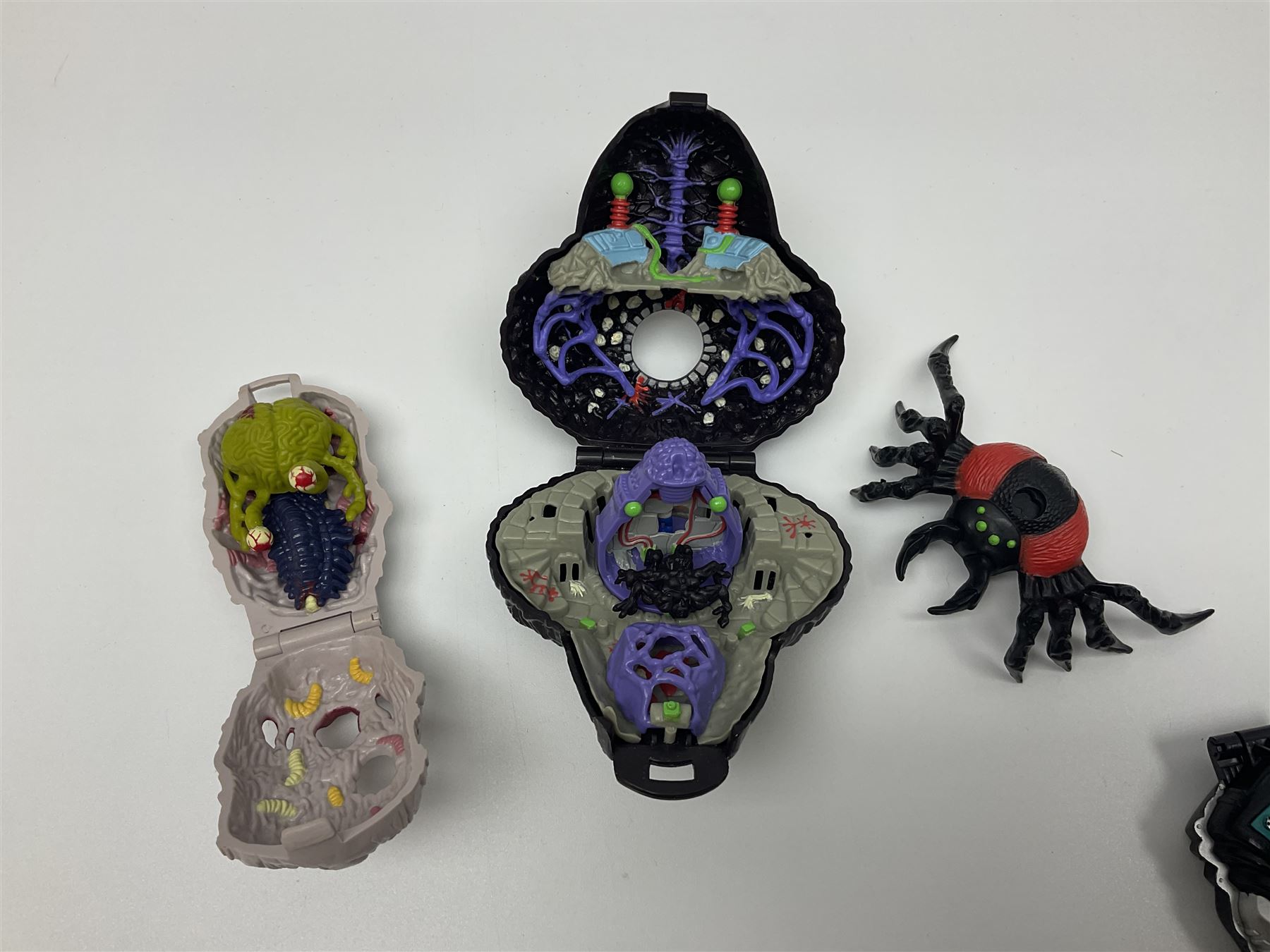 Mighty Max, 1990s Bluebird Toys PLC, large play sets Mighty Max Takes Terror Talons, Mighty Max Blasts Magus, Mighty Max Storms Dragon Island; six further Doom Zones, three Horror Heads and assorted related mini figures and accessories 