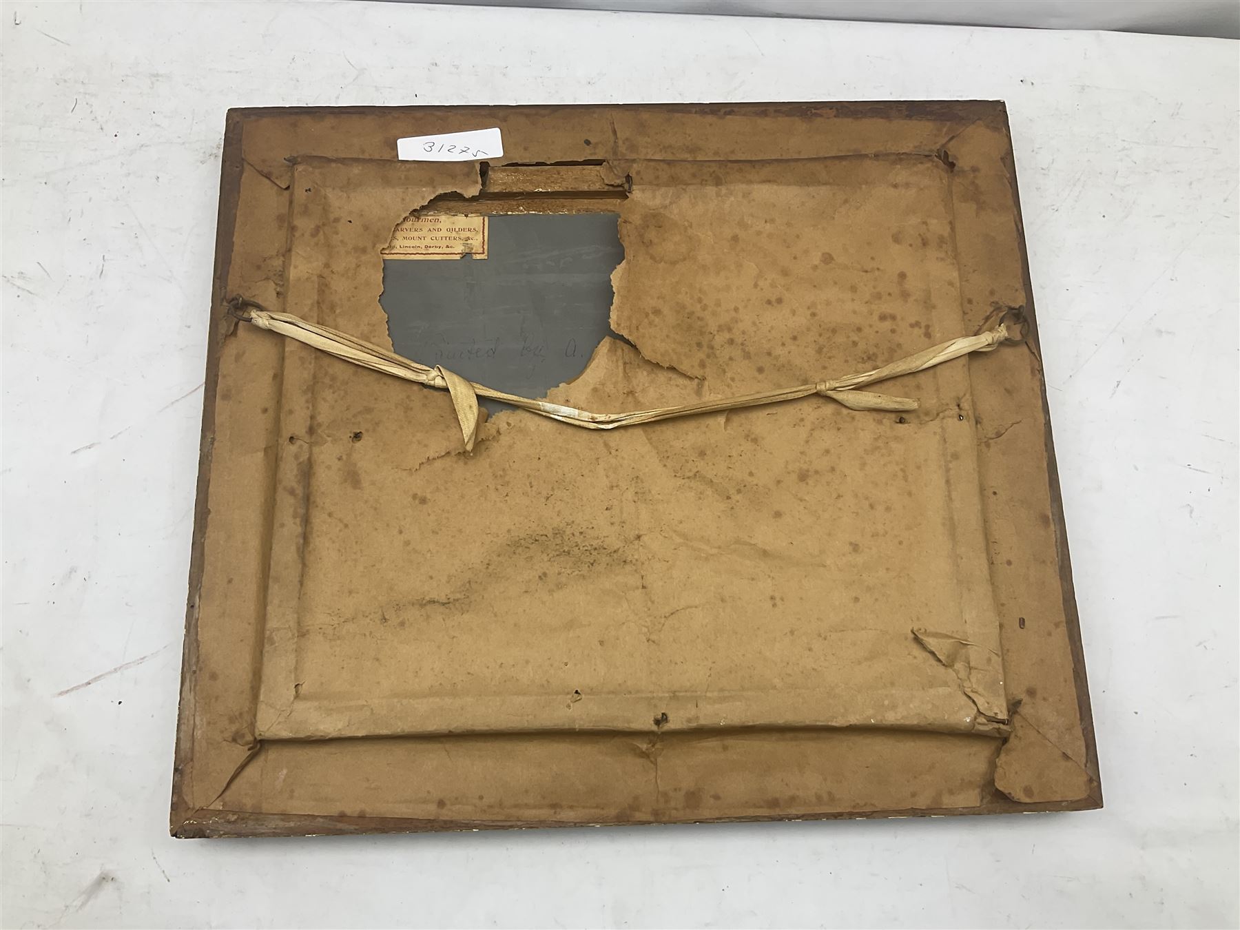 A R Skelton (British 19th/20th century): Low Tide at Sunset, oil on board signed 24cm x 28cm