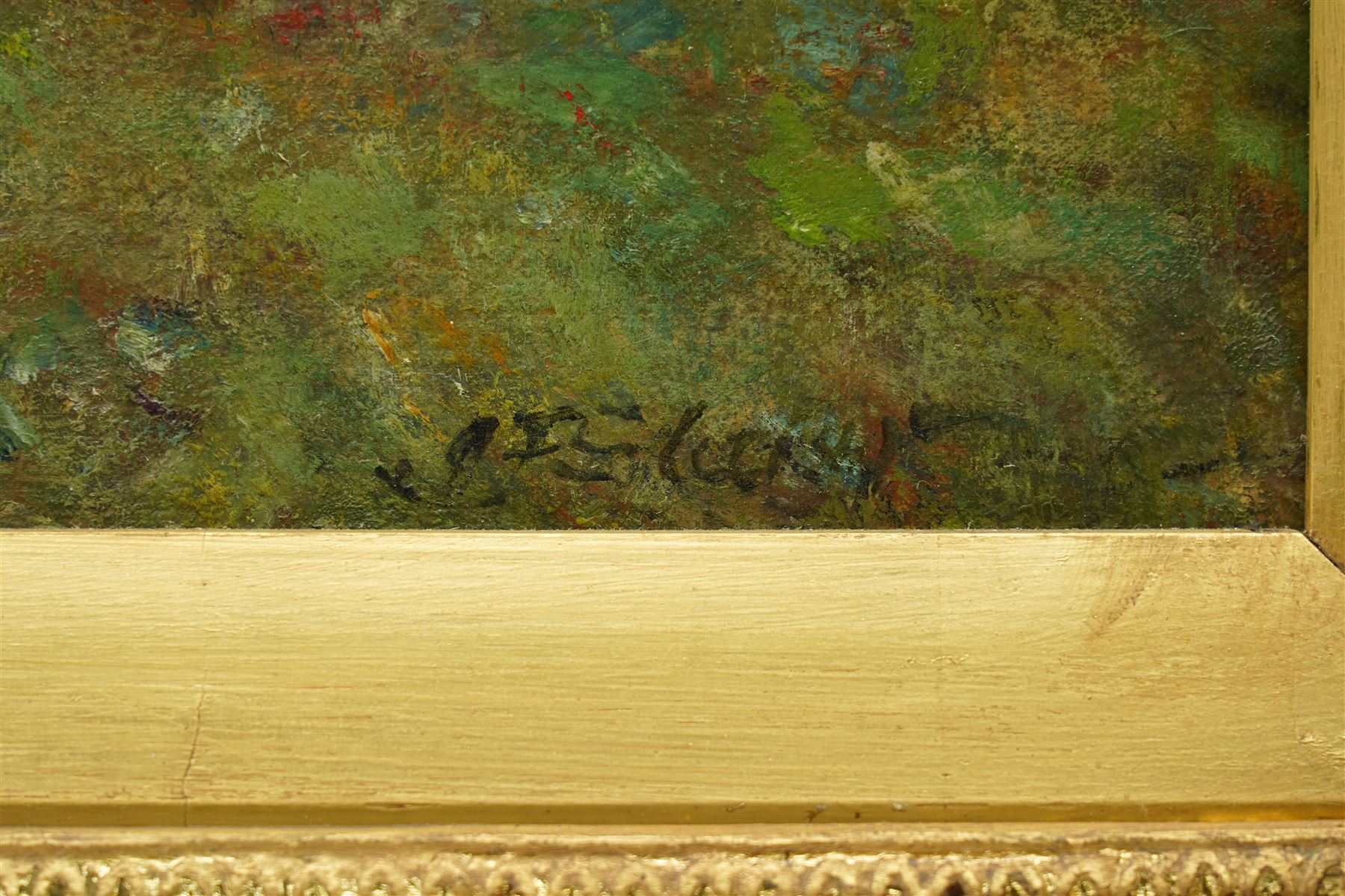 John Falconar Slater (British 1857-1937): 'The Last Load', oil on board signed, titled verso 48cm x 69cm