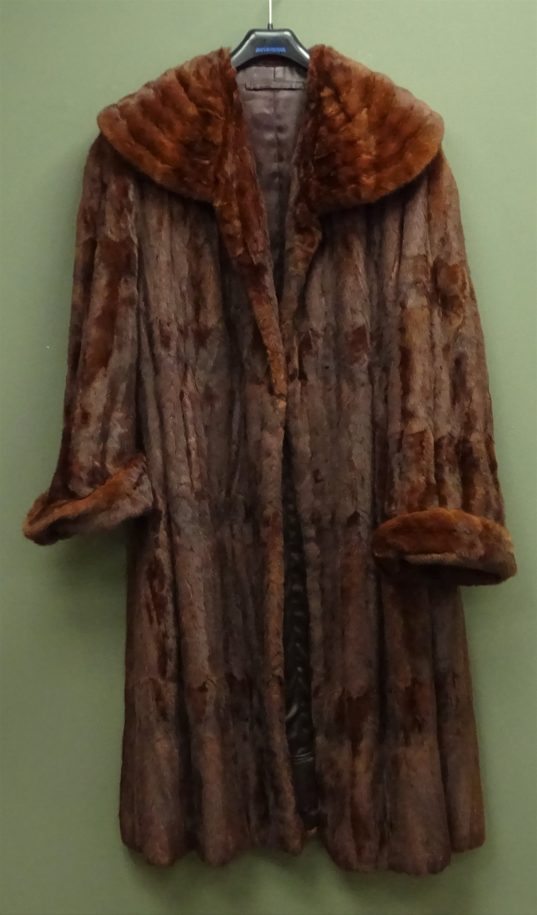 squirrel fur coat