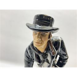 Michael J Sutty limited edition Seaman figure from the Trafalgar Period (1805), 93/250, from the British Naval Figures series, H21cm