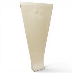 Robert Clatworthy RA (British 1928-2015): 'Standing Figure II', cast fibreglass resin sculpture in white finish, W104cm H190cm
Provenance: Illustrated on page 118 of the artist's catalogue raisonne; gifted directly by the artist to the vendor's partner