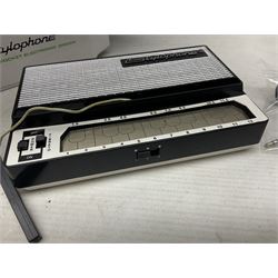 Bagpipes of Caledonia Piping Chanter Kit; Dubreq Stylophone - Pocket Electronic Organ; and Robert Frederick Harmonica; all boxed with instructions (3)