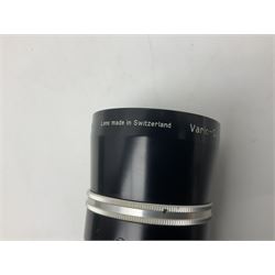 Kern Paillard Vario Switar OE 1:2.5 f=18/86mm' lens, serial no. 1108068 in wooden case  