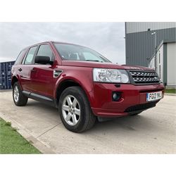 LAND ROVER - Freelander 2 2012, 2.2 TD4 GS, 85,000 miles, manual, red, V5 present, single key - THIS LOT IS TO BE COLLECTED BY APPOINTMENT FROM DUGGLEBY STORAGE, GREAT HILL, EASTFIELD, SCARBOROUGH, YO11 3TX