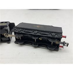 Hornby Dublo - 2-rail - Class 8F 2-8-0 locomotive No.48109 in BR black; Class R1 0-6-0 tank locomotive No.31337 in BR black; and Met-Vic Diesel Co-Bo locomotive No.D5702 in BR green; together with 3-rail Class 4MT Standard Tank 2-6-4 locomotive No.80054 in BR black; three unassociated boxes and one unboxed (4)