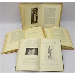  The Notebooks of Leonardo da Vinci, Arranged, rendered into English and Introduced by Edward MacCurdy, pub. Jonathan Cape, London 1948, 2 vols, Alfred Gilbert by Isabel McAllister, pub. A & C Black Ltd, 1929 and The Renaissance of Sculpture in Belgium by Olivier Georges Destree (4)  