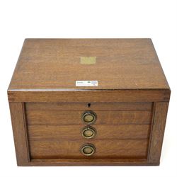 Suite of plated table cutlery for twelve covers including fish cutlery and servers, fruit ...