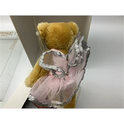Limited edition Merrythought musical bear, Sugar Plum Fairy, no 228/1000, with tag and box 