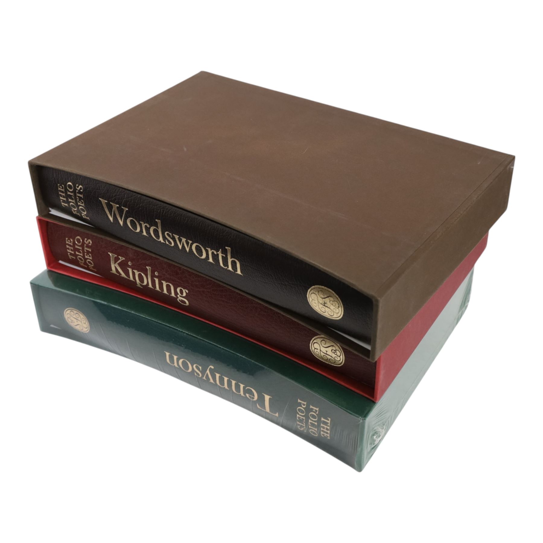 The Norton Facsimile of the First Folio of Shakespeare, together with The Folio Poets Wordsworth, John Keats, Tennyson, Coleridge etc 