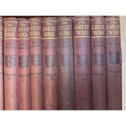 The Great War  by H W Wlison. 13 volumes. 1914-19;The Second Great War by Hammerton. 9 volumes; and The Second World War by Winston Churchill. 6 volumes.
