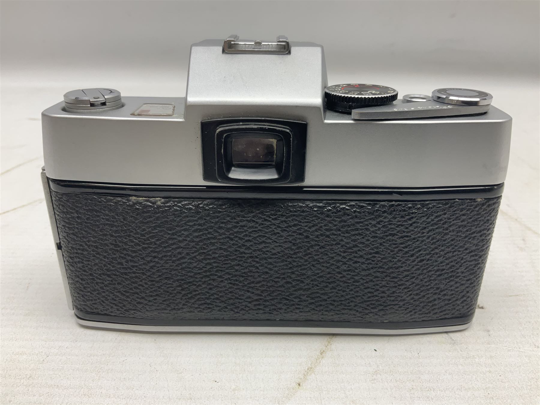 Petri Flex 7 camera body, serial no. 555698, with Perti C.C 1:1.8 f=55mm' lens, serial no. 78253, together with Petri Flex V2 camera body, serial no. 364427, with 'Petti C.C. 1:2 f=55mm' lens, serial no. 137076, in ever ready case