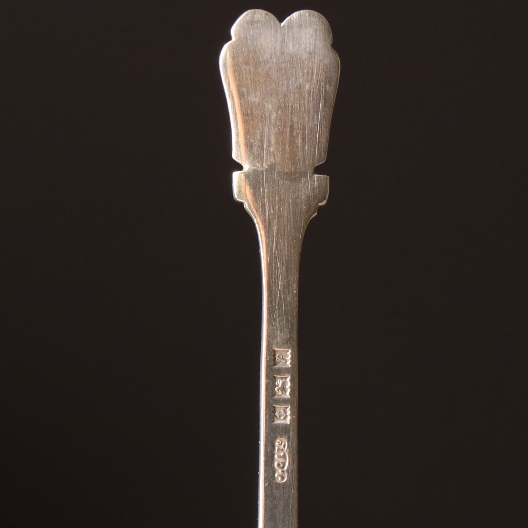 Cased set of silver Signs of the Zodiac spoons each with a different terminal L11cm London 1964 Maker Joseph Gloster Ltd