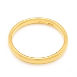 22ct gold old wedding band