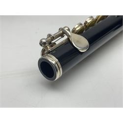 Phoenix two-piece piccolo; in Emerson fitted case