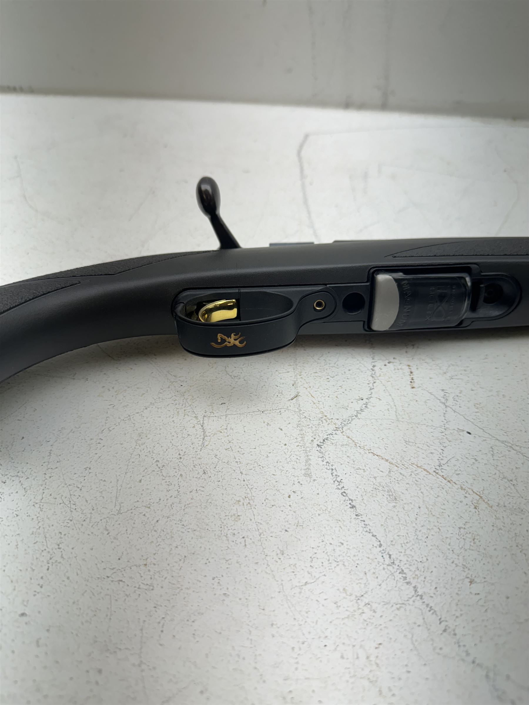 SECTION 1 FIREARMS CERTIFICATE REQUIRED - Browning threaded T-Bolt .17 HMR bolt-action rifle, with 40.5cm(16