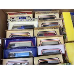 Large quantity of die-cast model vehicles,  to include Lledo Days Gone, in two boxes