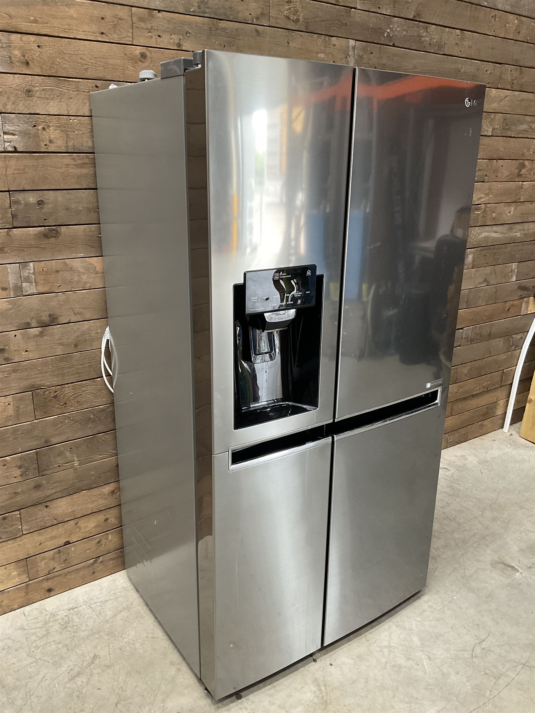 LG GSL760PZXV American style fridge freezer