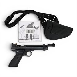 Crosman 2240 Bolt Action CO2 .22 Caliber air pistol, L28cn
