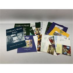 Lilliput Lane models to include 'Age of Steam' locomotives, comprising 'Coronation', 'Royal Sovereign', 'Mallard' and 'Flying Scotsman', together with limited edition 'Dawn of Steam' figure, all boxed, with various deeds, and further Lilliput Lane booklets and leaflets etc