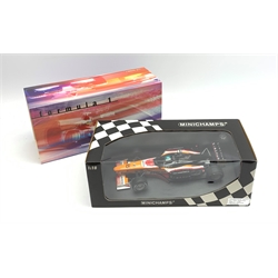 Paul's Model Art Minichamps - limited edition 1:18 scale die-cast model of 1999 Arrows A20 F1 racing car Toranoskue Takagi, boxed with slip case