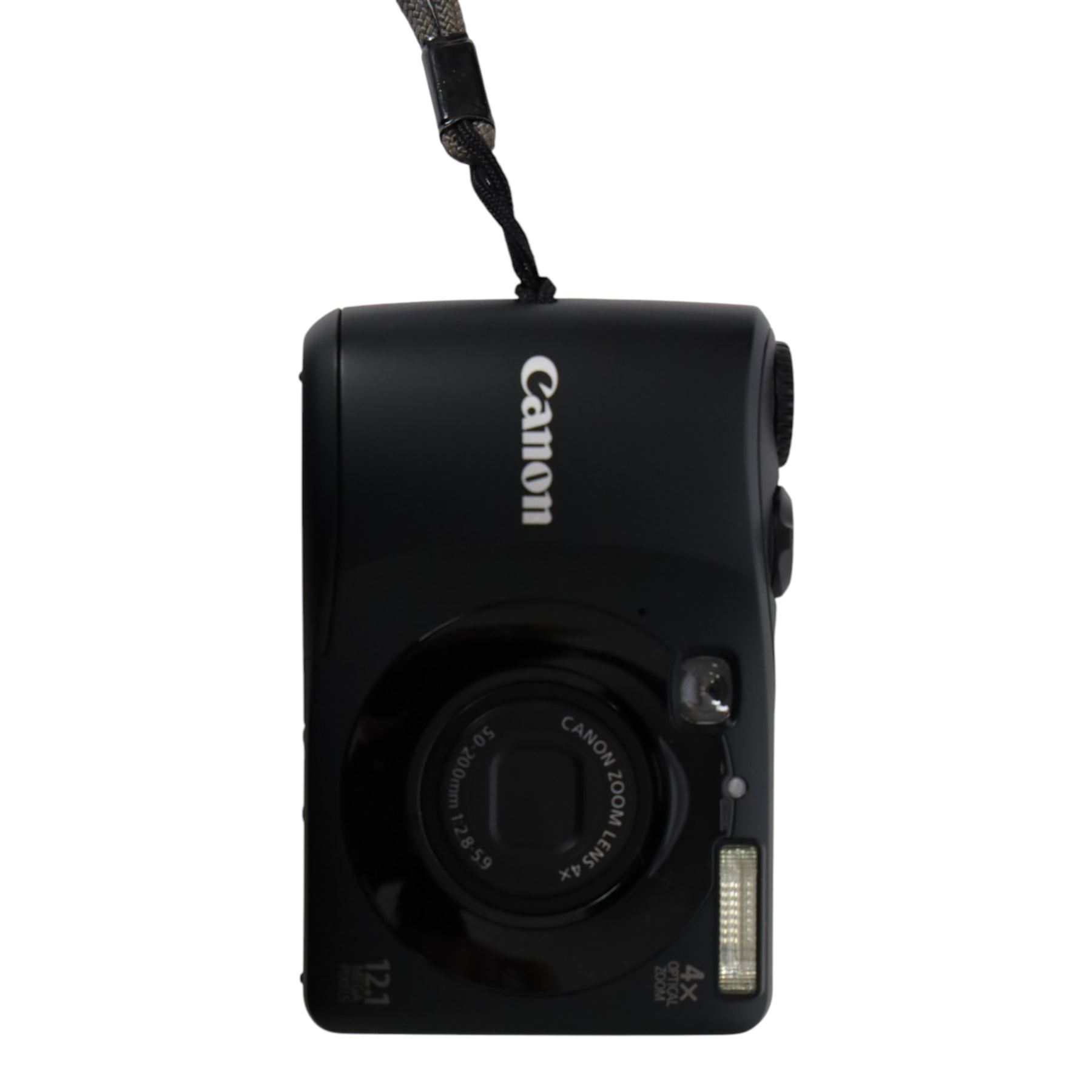 Six Canon compact digital cameras, comprising Ixus L-1, Ixus 850 IS, Ixus Z90, Ixus 960 IS, Powershot A1200 and Powershot A540, three with boxes