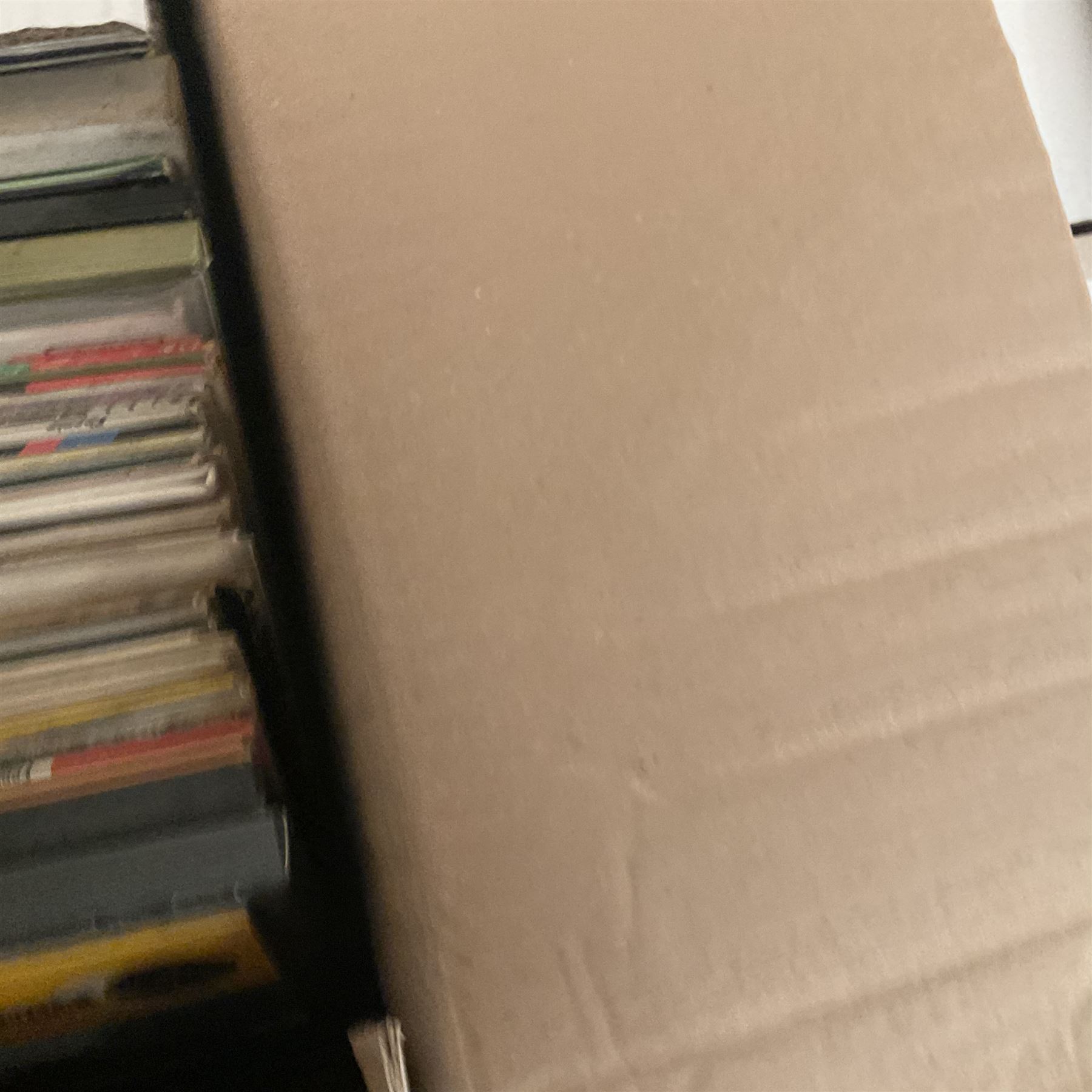 Collection of vinyl LP records in four boxes, mainly Classical, including Simon Preston Plays the Organ, Michael Tissier, Philip Dore and the Organ at Ampleforth Abbey and Christopher Dearnley, etc