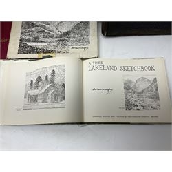 Group of art reference books and folios to include Ars Sacra Christian Art and Architecture of the Western World and Albert Anker 1831-1910, etc 