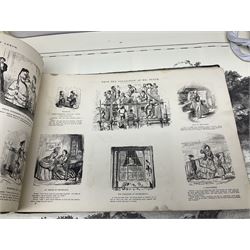 John Leech, pictures of Life and Character, first series, together with a collection of maps of Yorkshire 