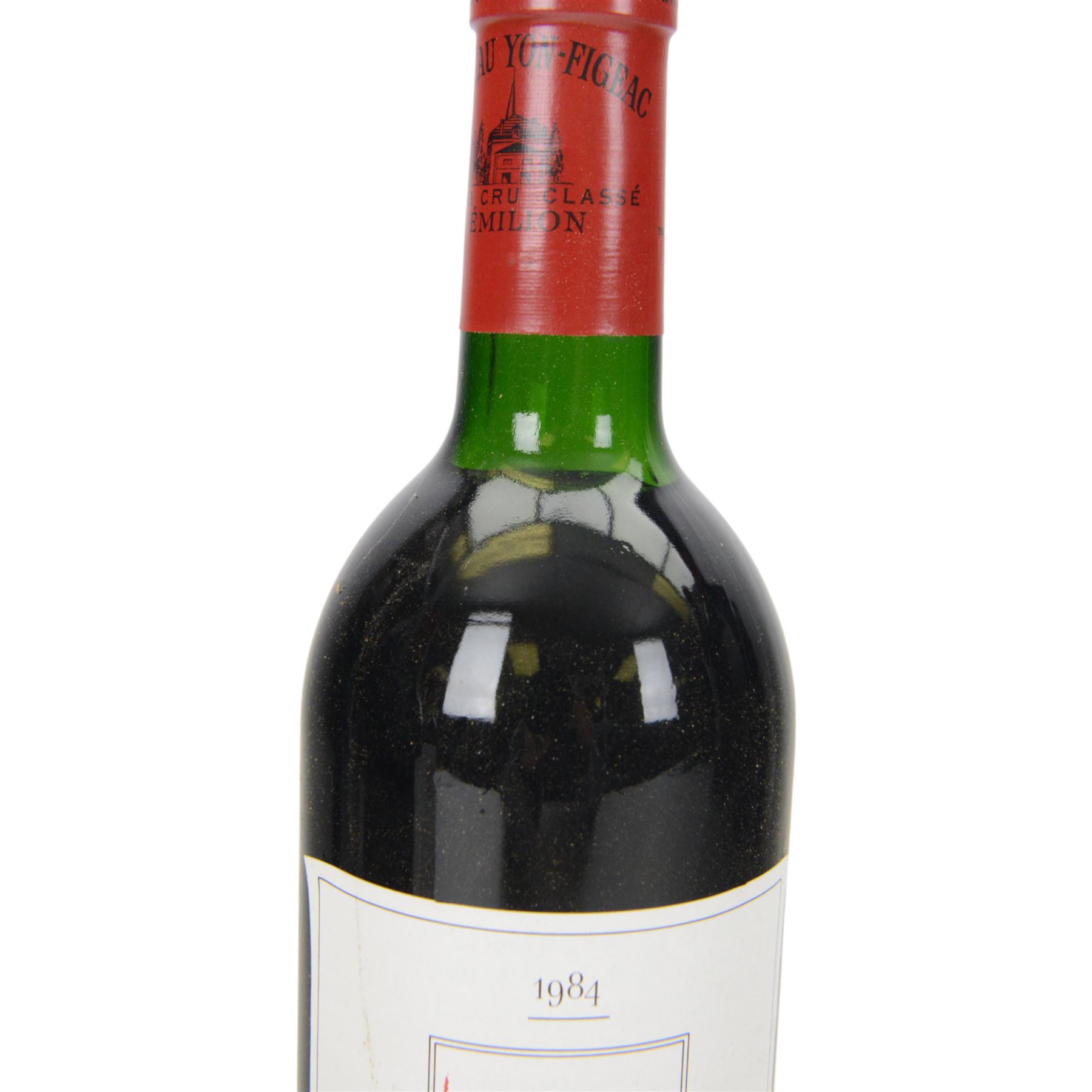 Chateau Yon-Figeac 1984 Saint-Emilion Grant Cur Classe, unknown proof 75cl, twelve bottles, cased 