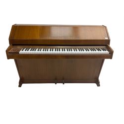 Evestaff Minipiano - mid-20th century mahogany cased upright piano