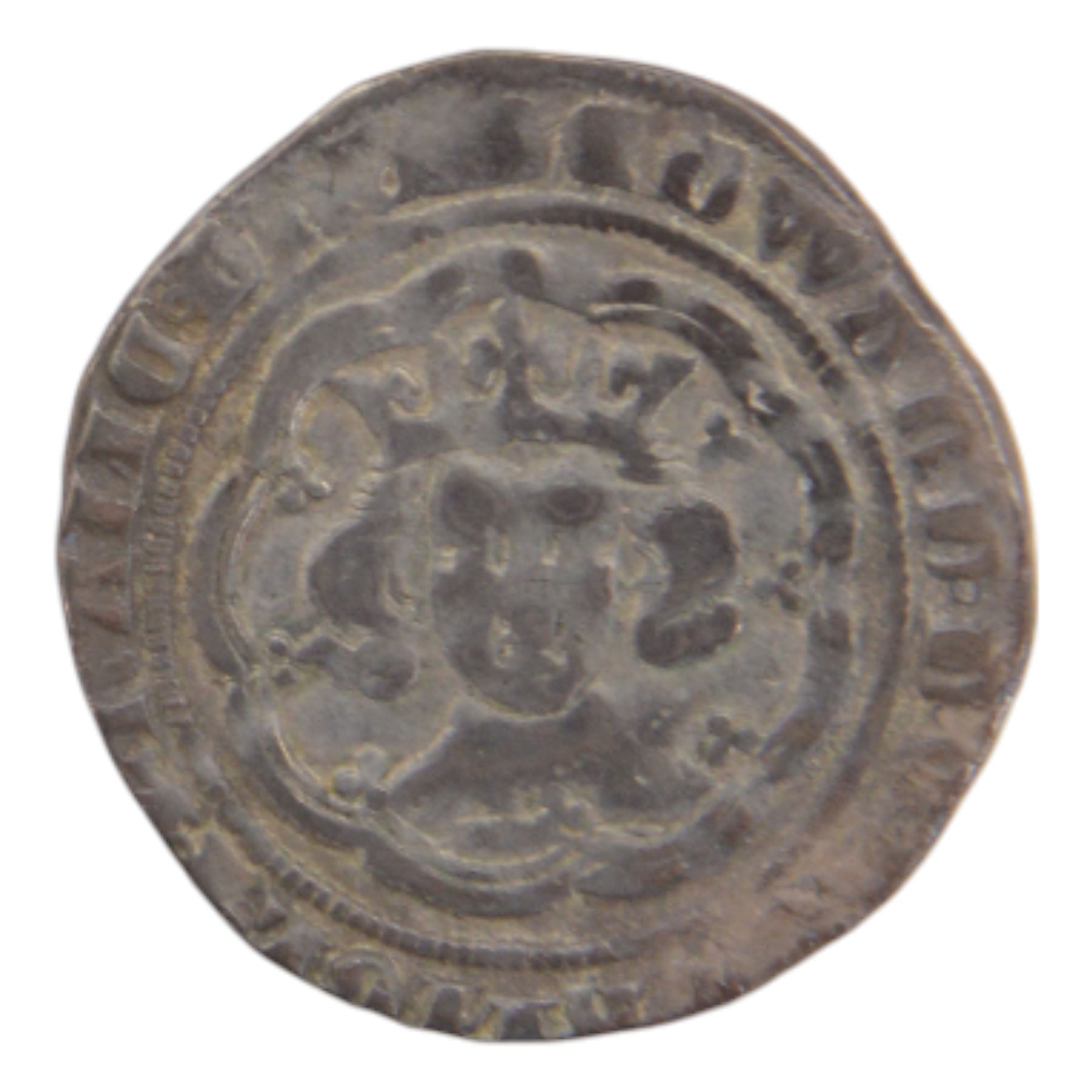 Edward III Pre-Treaty period silver groat coin