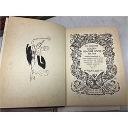 1930s Glevum Series boxed set of 'Coloured and Polished Building Bricks' with instructions; and quantity of 19th century and later children's books including The Fairy-Land of Science by Arabella B. Buckley. 1879; The Wonder Gift Book for Children 1933; The Greyfriars Holiday Annual 1938; The Willie Waddle Book 1933; twelve editions of School Boys Own Library 1937/8; Rainbow Annual 1952 etc