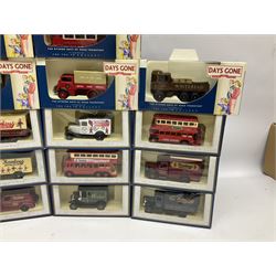 Collection of Days Gone/ Lledo die-cast models including eighteen The Bygone Days of Road Transport, twenty-three Days Gone and twenty-one Hamleys, all boxed (62)