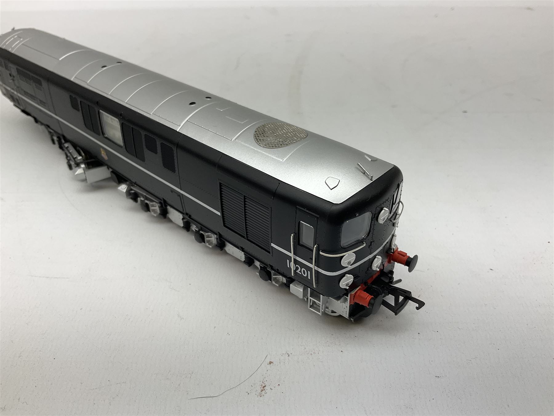 Kernow Model Rail Centre '00' gauge - Bulleid 1-Co-Co-1 Diesel locomotive no. 10201, GWR 1361 Saddle Tank no. 1362 and Adams O2 Tank no. 207