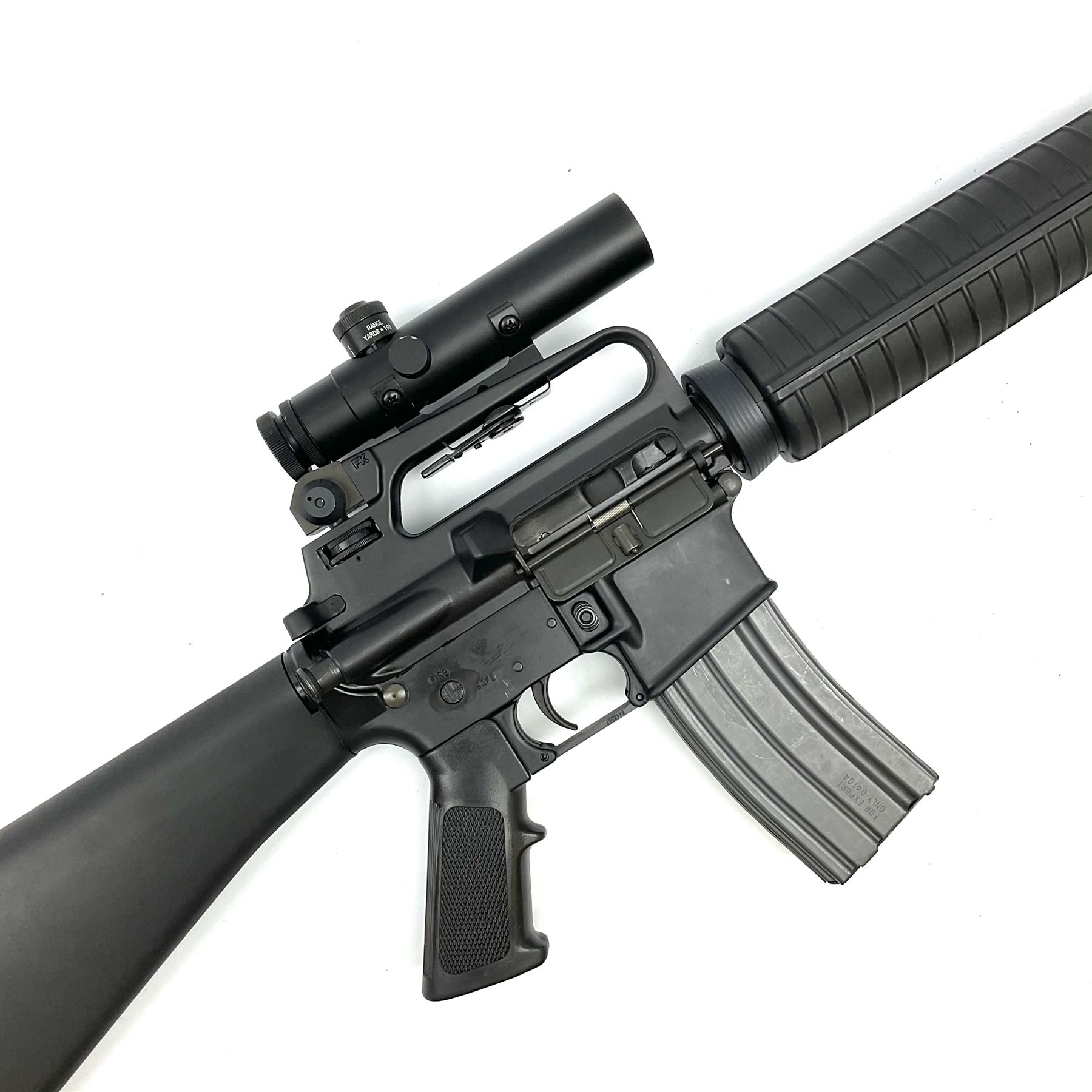 Parker Hale (Bremmer) SAR 15 .22 cal.LR semi-automatic LB000103 rifle with extra magazine and photocopied paperwork, serial no.8448587, L100.5cm overall SECTION 1 FIREARMS CERTIFICATE REQUIRED