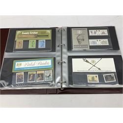 Queen Elizabeth II mint decimal stamps, mostly in presentation packs, face value of usable postage approximately 220 GBP